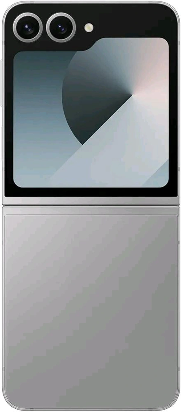 Samsung Galaxy Z Flip6 5G AI Smartphone - Silver Shadow, 256 GB