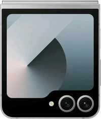 Samsung Galaxy Z Flip6 5G AI Smartphone - Silver Shadow, 256 GB