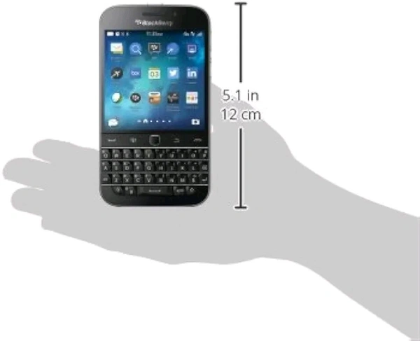 Blackberry Classic 3 Month Seller Warranty - Black, 16 GB