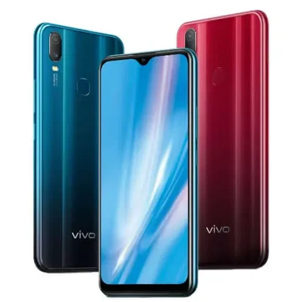 Vivo Y11 (2019) 32GB 3GB Ram 6.35 inches, 99.6 cm2 Renewed - Red
