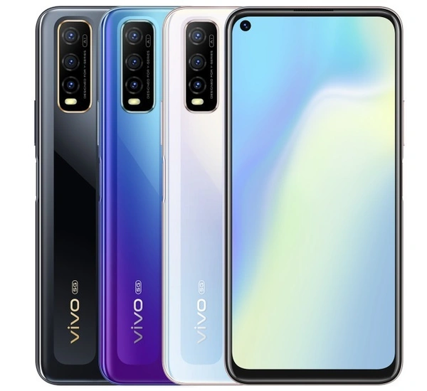 Vivo Y70 S 5G Mbile Phone Just Like New 3 Month Seller Warranty (Renewed)  - 128 GB, White