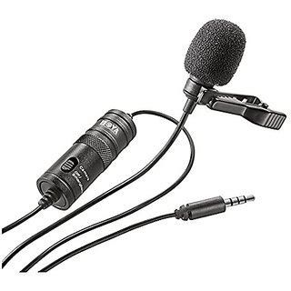 Boya ByM1 Auxiliary Omnidirectional Lavalier Condenser Microphone