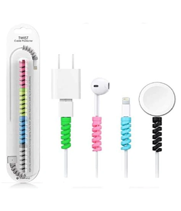 Cable Protector Data Cable Saver Charging Cord Protective Cable Cover Pack of 2