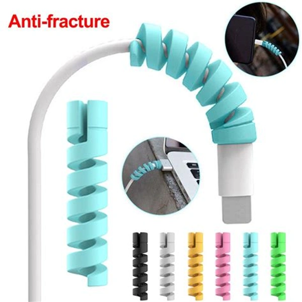 Cable Protector Data Cable Saver Charging Cord Protective Cable Cover Pack of 2