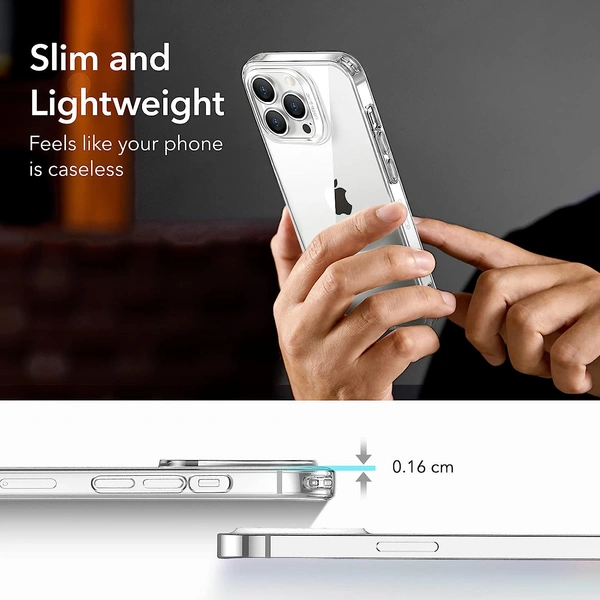 Clear Case Compatible with iPhone 14 Pro Case Thin Silicone Cover