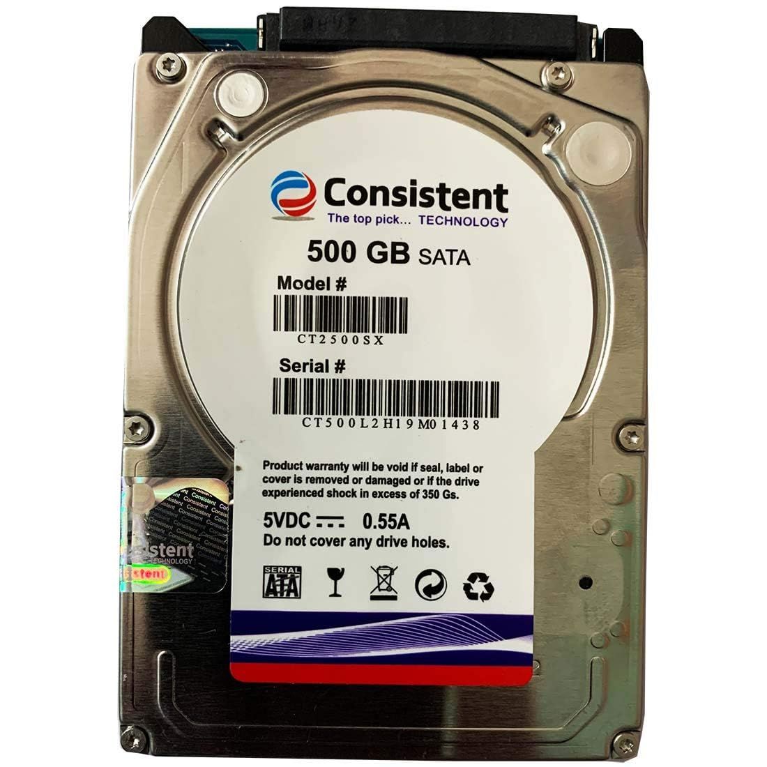 Consistent 3TB SATA 3.5 Inch 7mm Desktop Internal Hard Drive with