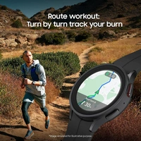 Galaxy Watch5 Pro Bluetooth Black Sport Band, 45mm - Black