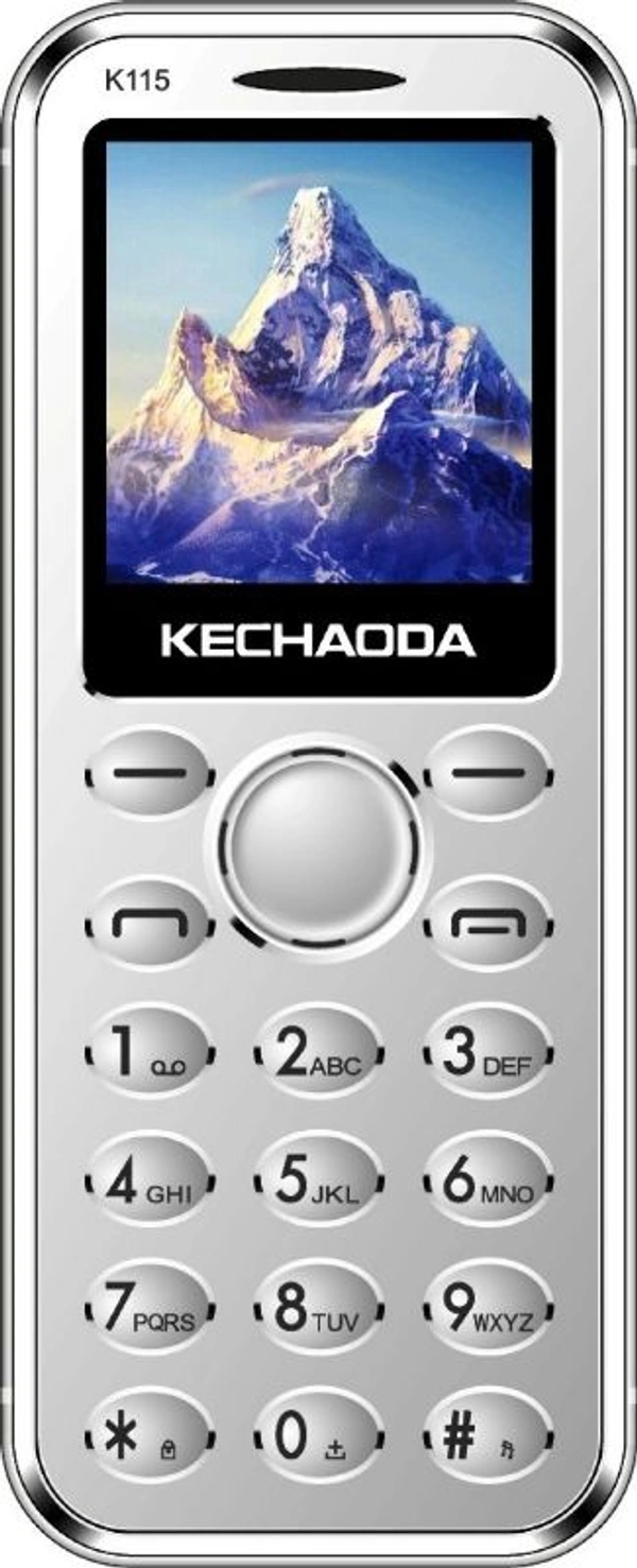 KECHAODA K115 Slim Card Size Dual Sim Phone With External Memory Slot 3.66cm (1.44-Inch) Display Only Mobile Phone & Charging Cable In Box - Pink