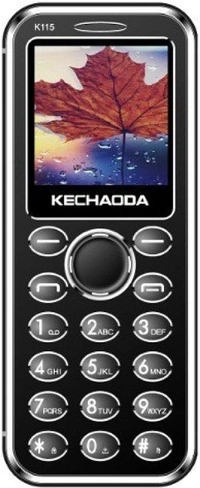 KECHAODA K115 Slim Card Size Dual Sim Phone With External Memory Slot 3.66cm (1.44-Inch) Display Only Mobile Phone & Charging Cable In Box - Pink