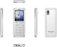 KECHAODA K115 Slim Card Size Dual Sim Phone With External Memory Slot 3.66cm (1.44-Inch) Display Only Mobile Phone & Charging Cable In Box - Pink