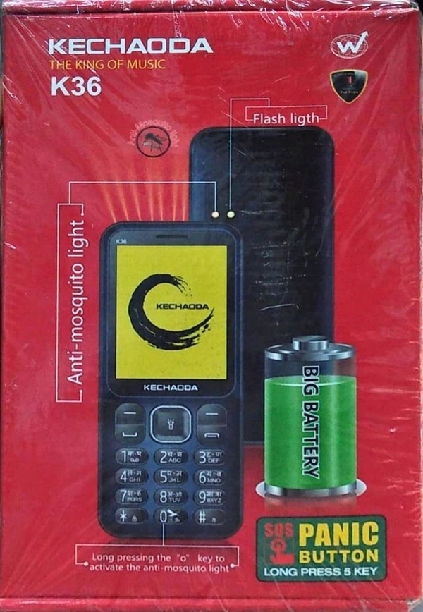 Kechaoda K36 Dual Sim - Black