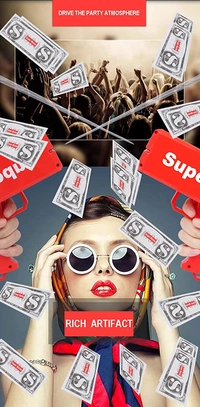 Money Gun Machine
