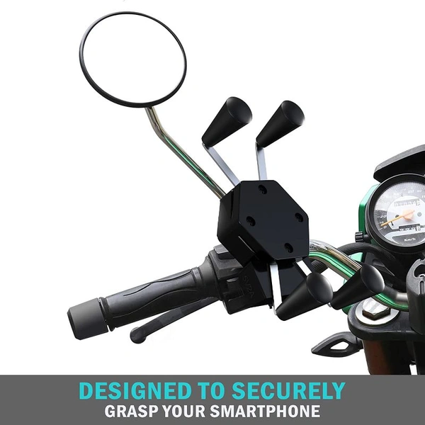 Motercycle Bike Mobile Phone Holder X Grip
