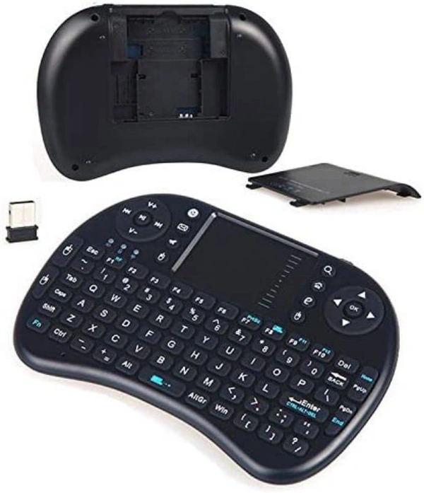 Rgb Light Universal & Portable Mini 2.4Ghz Wireless Bluetooth Keyboard With Smooth Touch Pad