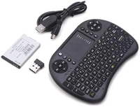 Rgb Light Universal & Portable Mini 2.4Ghz Wireless Bluetooth Keyboard With Smooth Touch Pad