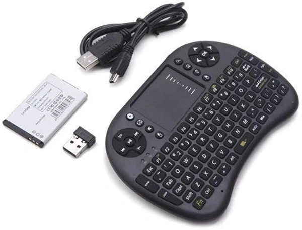 Rgb Light Universal & Portable Mini 2.4Ghz Wireless Bluetooth Keyboard With Smooth Touch Pad