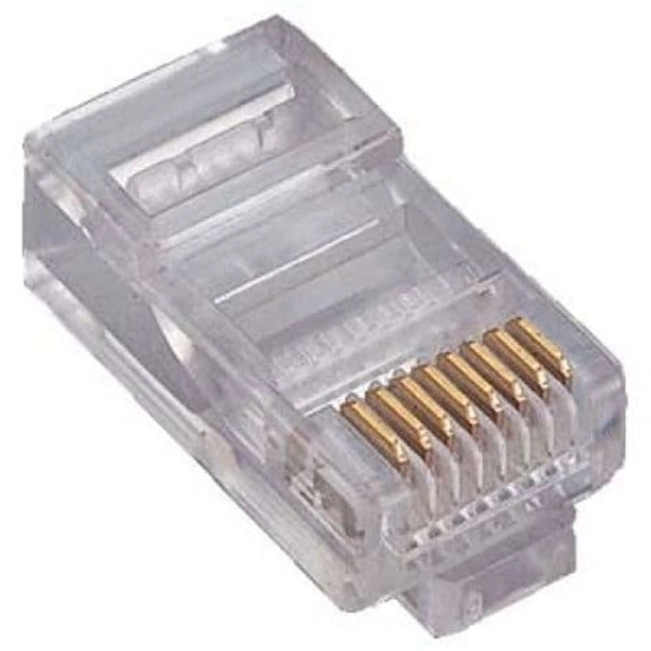 Rj45 Plug Connector Cat5 Cat6 Network Lan Crimp( Pack of 5 )