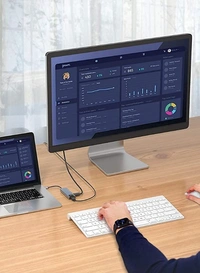 Type-C To HDMI 5 IN 1 Lan+Type-c+USB 3.0+HDMI