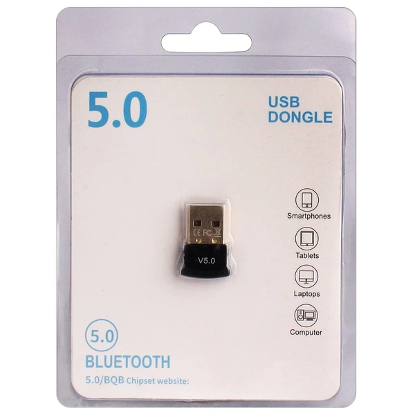 Ultra-Mini Bluetooth CSR 5.0 USB Dongle Adapter for Windows Computer