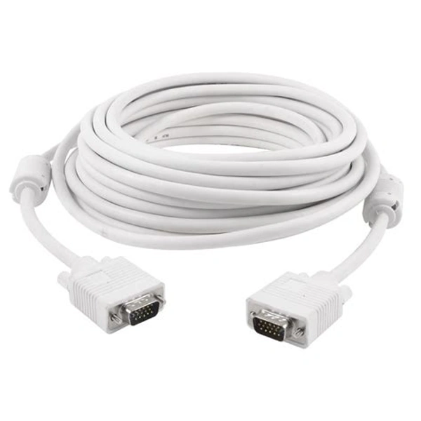 Vga Cable White - 15Mtr