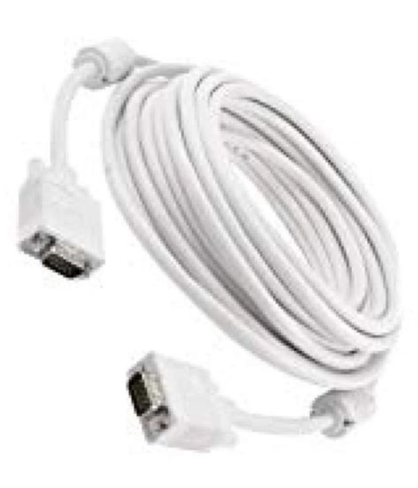 Vga Cable White - 15Mtr