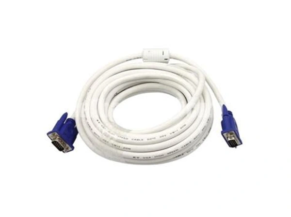 Vga Cable White - 15Mtr