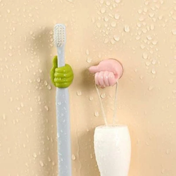 Wall Mounted Multipurpose Silicon Thumb Cable Clip Holder Hand Hook Up Thumb Shape Cable Organizer 

(Pack Of 10 Pc)