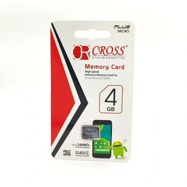 4GB MEMORY CARD  - Black