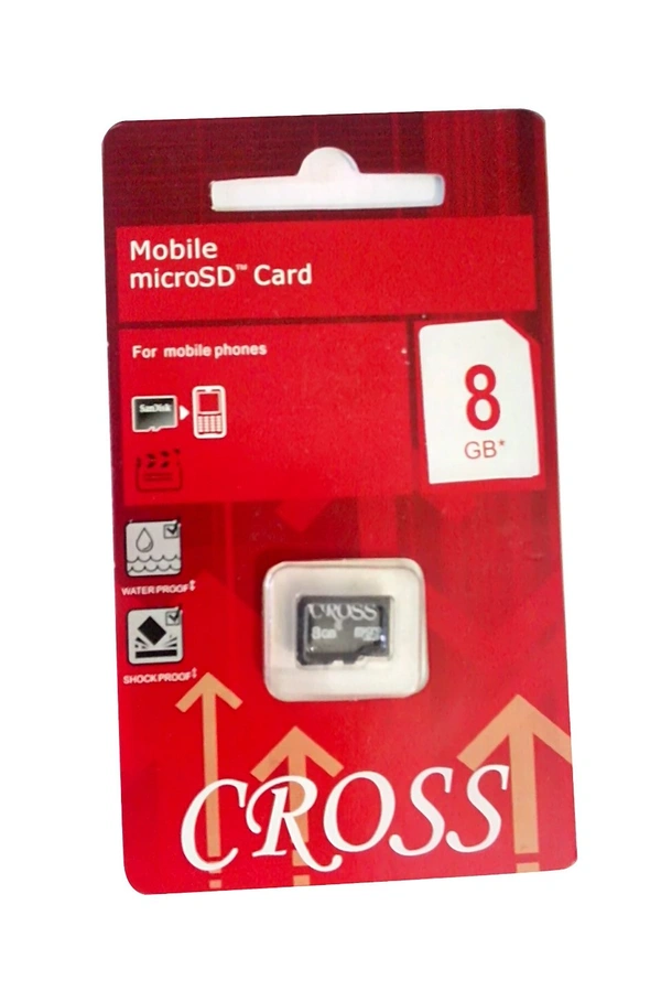 8GB MEMORY CARD  - Black