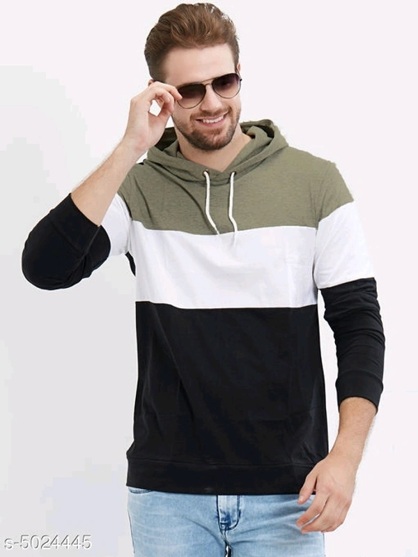 Attractive Cotton Men's Hoodie Sweatshirts - S