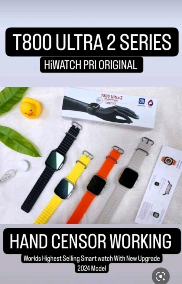 T-800 Ultra-2 Ultra Best Quality Smart Watch  Og Quality 