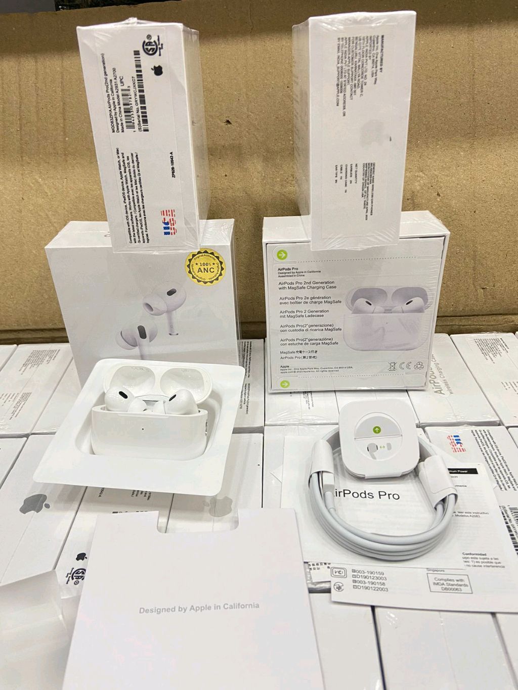 Airpod Pro2 💯% IPhone Pin Beep Sound+ Touch Volume Working+