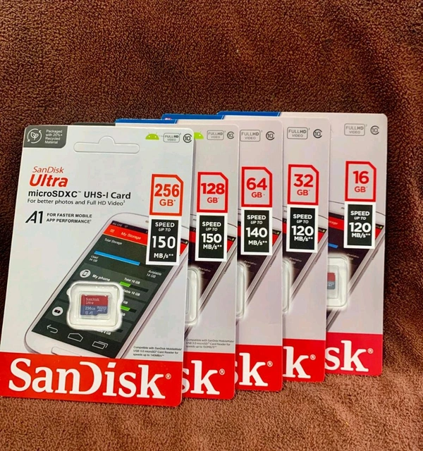 SanDisk Ultra A1 Memory Card Best Quality  - 128gb