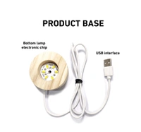 Galaxy Crystal Ball Night Light - Planet LED Crystal Lamp, Creative Engraved Hologram Glass USB Powered for Home Decor Display Gift (Galaxy)