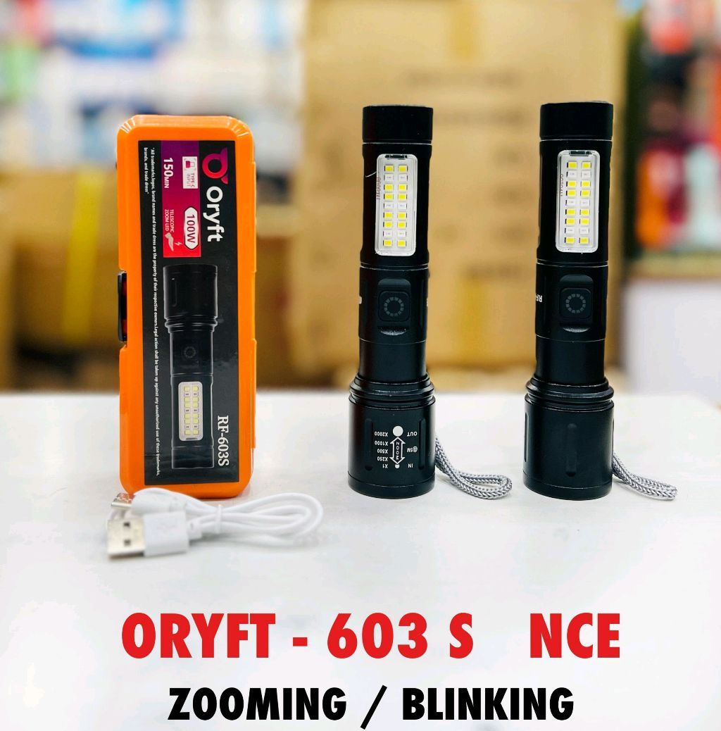 New 🆕 Oryft RF-603 S Zooming & Blinking 100Wt Laser Torch (Type C