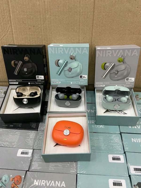 BoAt Nirvana Coach  Earbuds | 360° Sound Experience, Touch Control, Long Playtime | TWS Bluetooth Earpods 