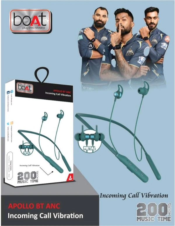 Boat BT-Apollo Bt Anc Incoming Call Vibration Nackband 