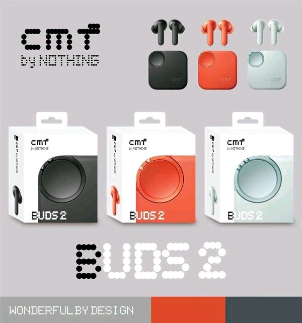 New CMF Buds2 Og TWS Mix Colour Extra Bass Sound Earbuds 