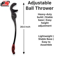 Team FS Sports Side Arm Ball Thrower – Cricket Training Aid for Fast Bowling Practice | Lightweight & Durable
 - White, Regular