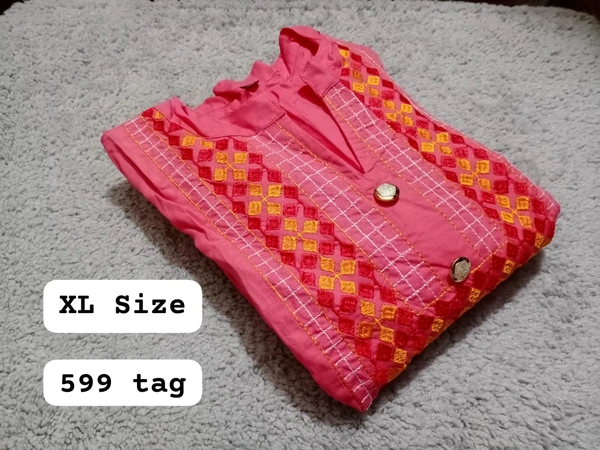 VDT Pink Pom Pom Gown 156 - Pink, 1, XL