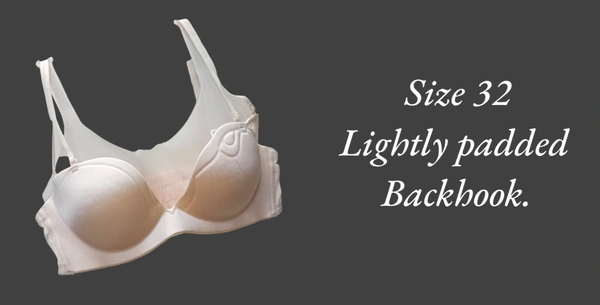 VDT Women's Wired bracier - Lycra, Off Yellow, 32