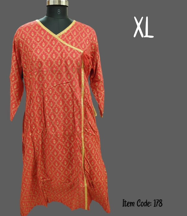 Dhuni Cross Lace Designed Kurthi 178 - 1, XL