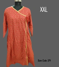 Dhuni Cross Lace Designed Kurthi 179 - 1, XXL