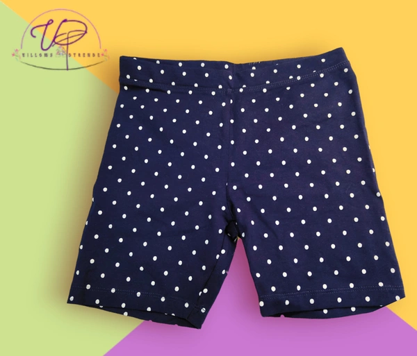 Dotted Blue Kids Shorts - Ultramarine, 9yr