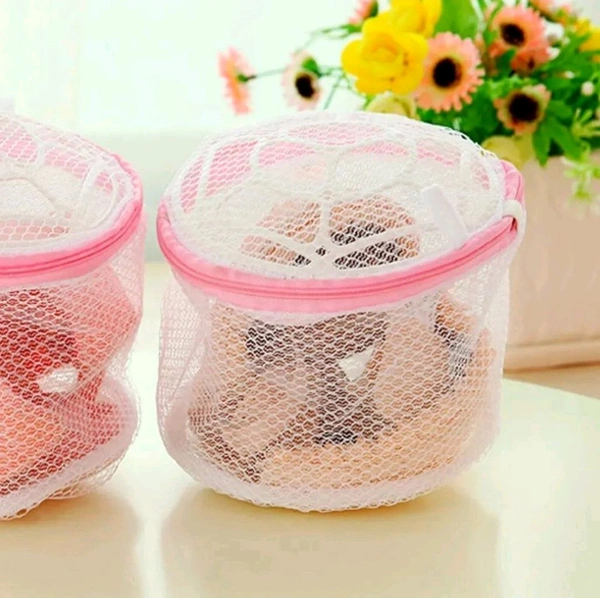 Villows Round cloth washing Laundray bag - FS, White