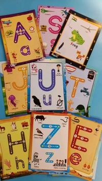 ActiLearn Number And Alphabet Flash Cards 1.5+ Years Kids Activity Learning