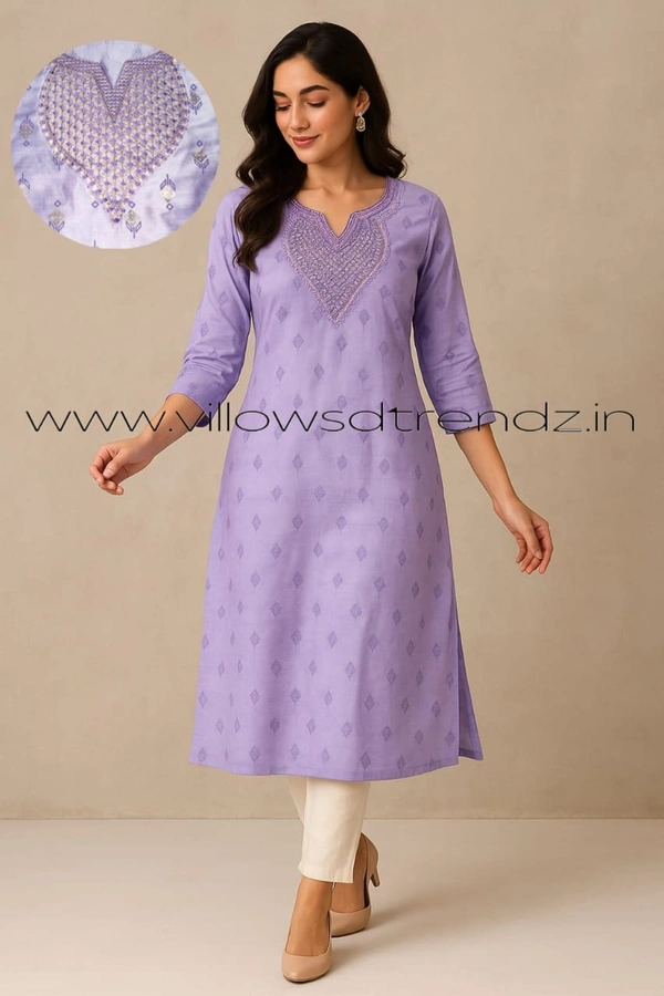 Avaasa Kurthis AV240022 - Metalic Blue, XL
