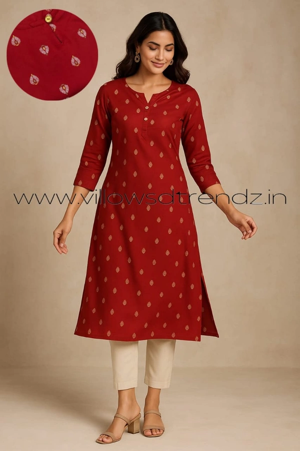 Avaasa Kurtis AV21008 - Red, L