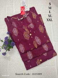 Avaasa Kurtis AV21009 - Beetroot Pink, 2XL