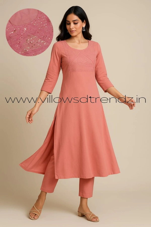 Avaasa Kurtis AV25005 - Pink, M